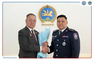 Монгол Улсын Шинжлэх ухааны гавьяат зүтгэлтэн, цагдаагийн хурандаа Ж.Болдбаатарт хүндэтгэл үзүүллээ